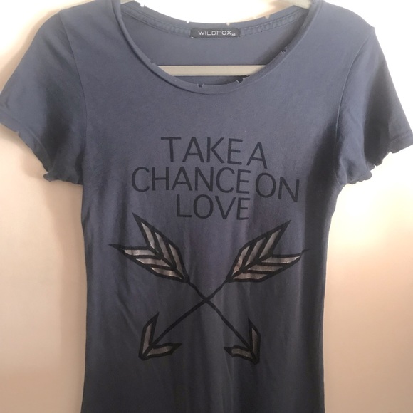 WILDFOX Cotton Tee, XS - Picture 1 of 7